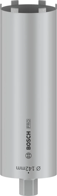 Bosch 2608601412 Diamond Dry Core Drill, 0 V, Silver, 142 x 400 mm