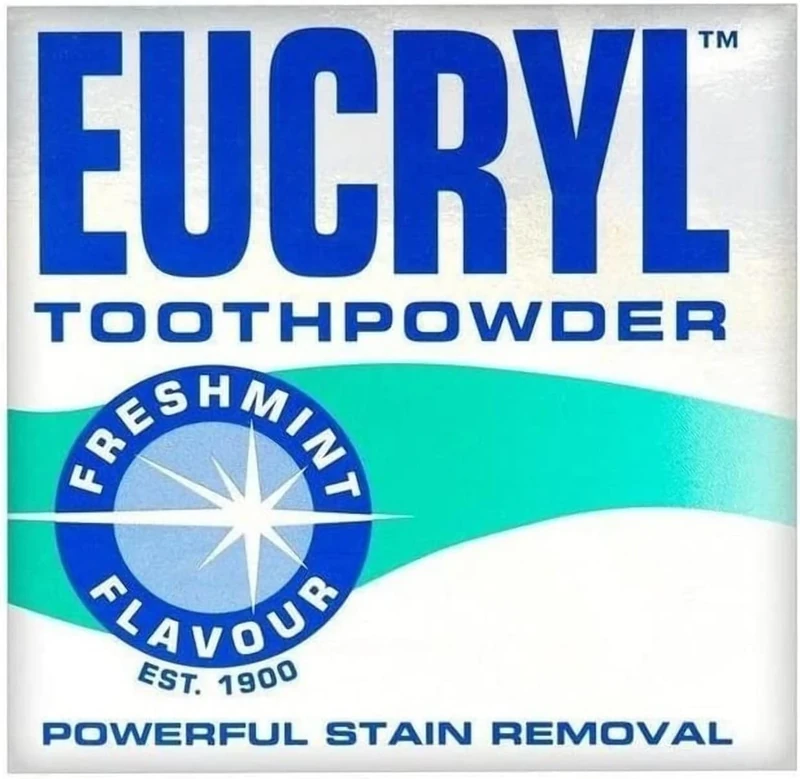 Eucryl Smokers Tooth Powder Freshmint Flavour, 50 g (Pack of 6)