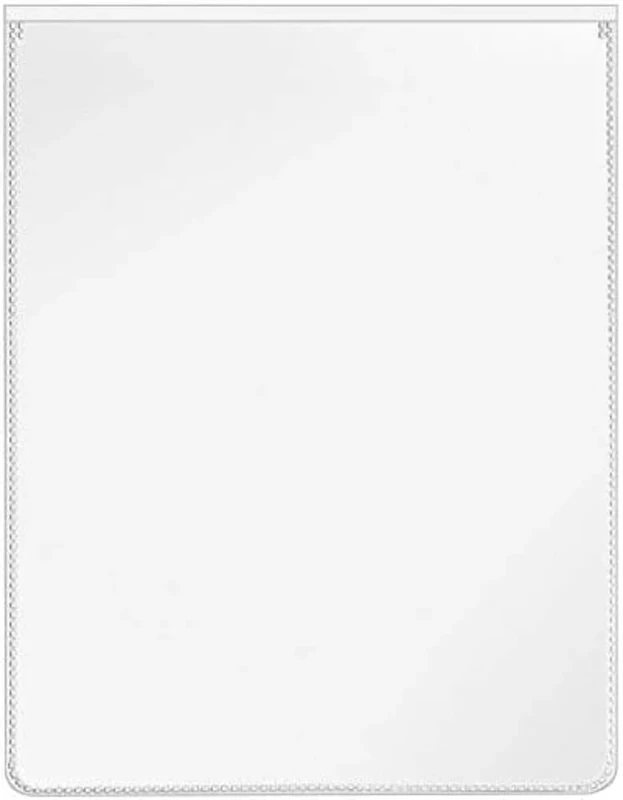 VELOFLEX 3109510 Protective ID Card Sleeves for DIN A6 Polypropylene Film with Tear-Proof Copy-Safe Pack of 100