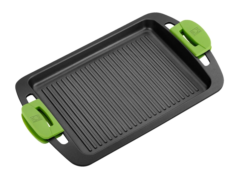Braisogona Prior Ribbed Cast Aluminium Hot Plate, 40 cm