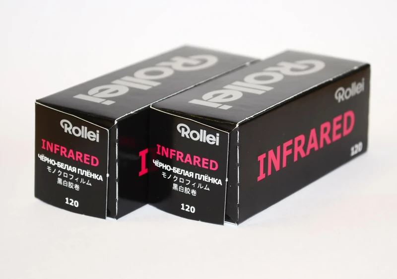 Rollei Infrared Black & White Film 120 Roll Twin Pack