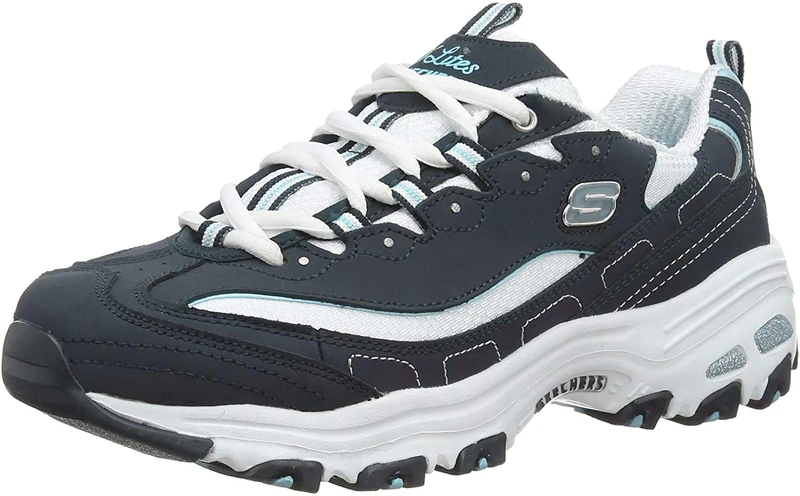 Skechers Women's Ussh1604153495 Sneaker, Navy, 5.5 UK