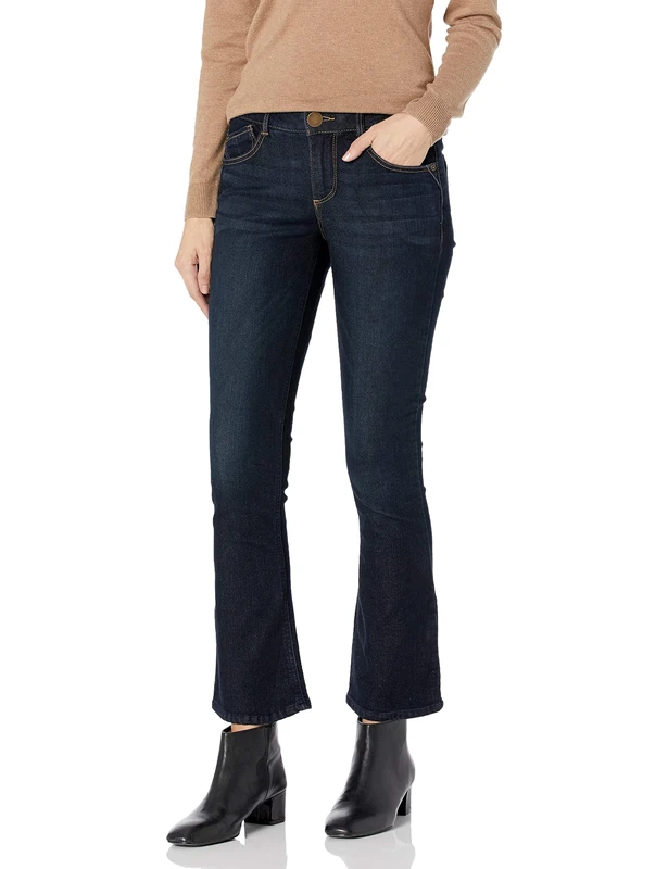 Democracy Women's Ab Solution Itty Bitty Boot Jean - Grey - 10 32