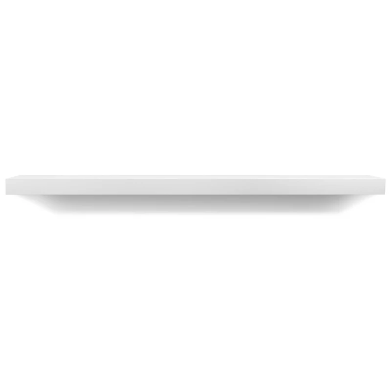 TemaHome Balda Shelf 120, Wood, Pure White (Matte), 120x22x5 cm