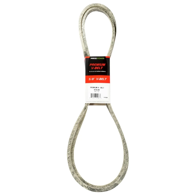 Maxpower 347655 Premium Belt Reinforced with Kevlar Fiber Cords, 5/8" x 110"