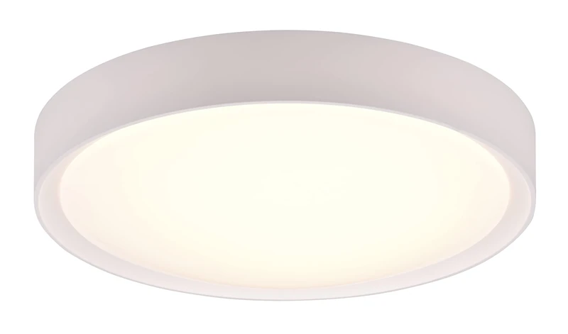 Trio Leuchten LED ceiling light Clarimo Beige, shade acrylic white 659011801