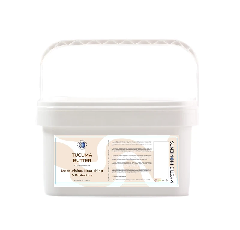 Mystic Moments | Tucuma Butter 5Kg - Pure & Natural Cosmetic Butters Vegan GMO Free