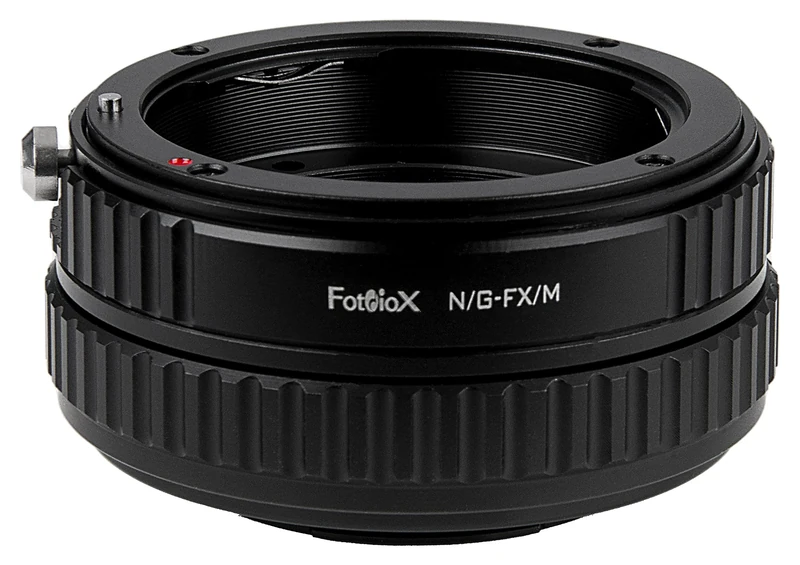 Fotodiox Macro Lens Mount Adapter Compatible with Nikon F-Mount G-Type Lenses On Fujifilm X-Mount Cameras
