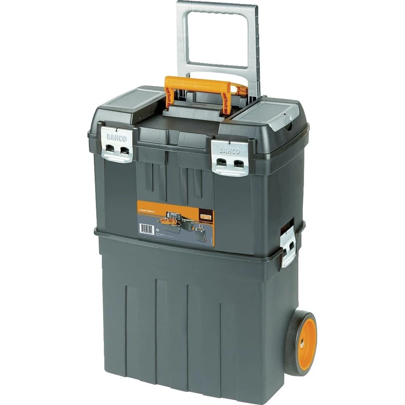 Bahco 4750PTBW47 BH4750PTBW47 Plastic Tool Box, Multi-Colour, 470 x 290 x 630 mm