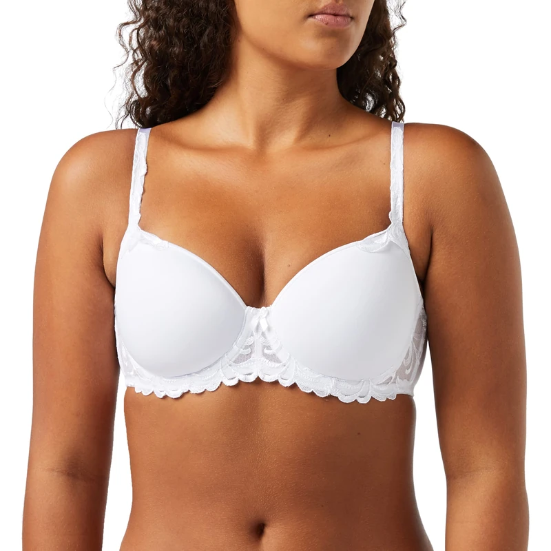 Triumph Women's Modern Finesse WP, Wired Padded Bra, White