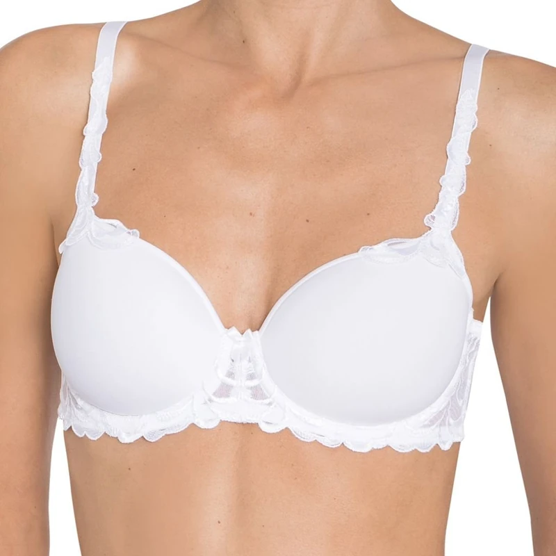 Triumph Women's Modern Finesse WP, Wired Padded Bra, White