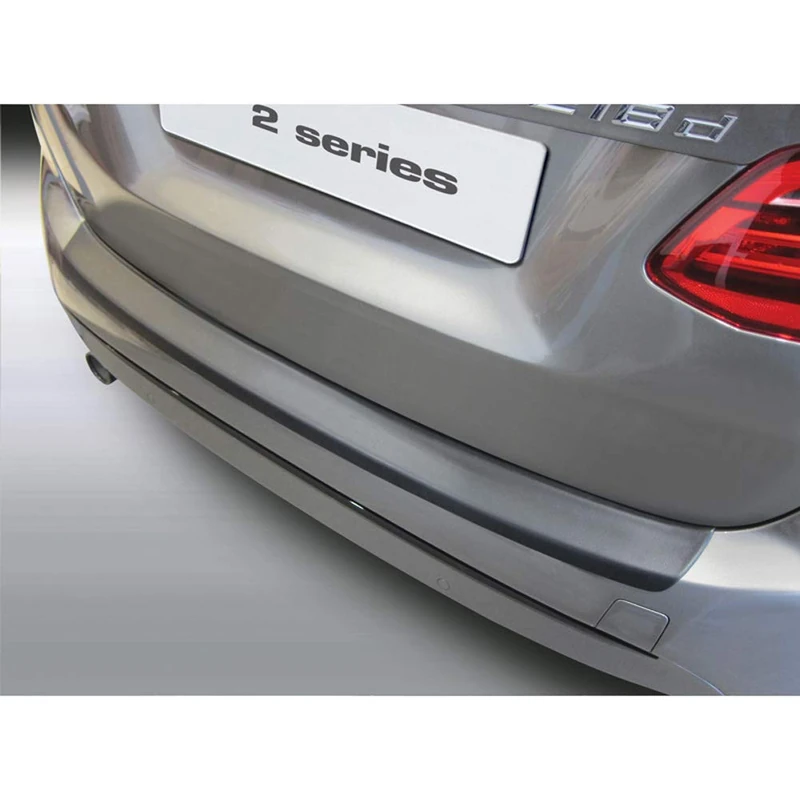 ABS Rear Bumper Protector Compatible with BMW 2 Series F45 Active Tourer SE 9/2014 - Black