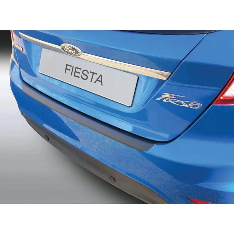 RGM ABS Rear Bumper Protector Compatible with Ford Fiësta MK7 3/5 Door 10/2008-6/2017 Black