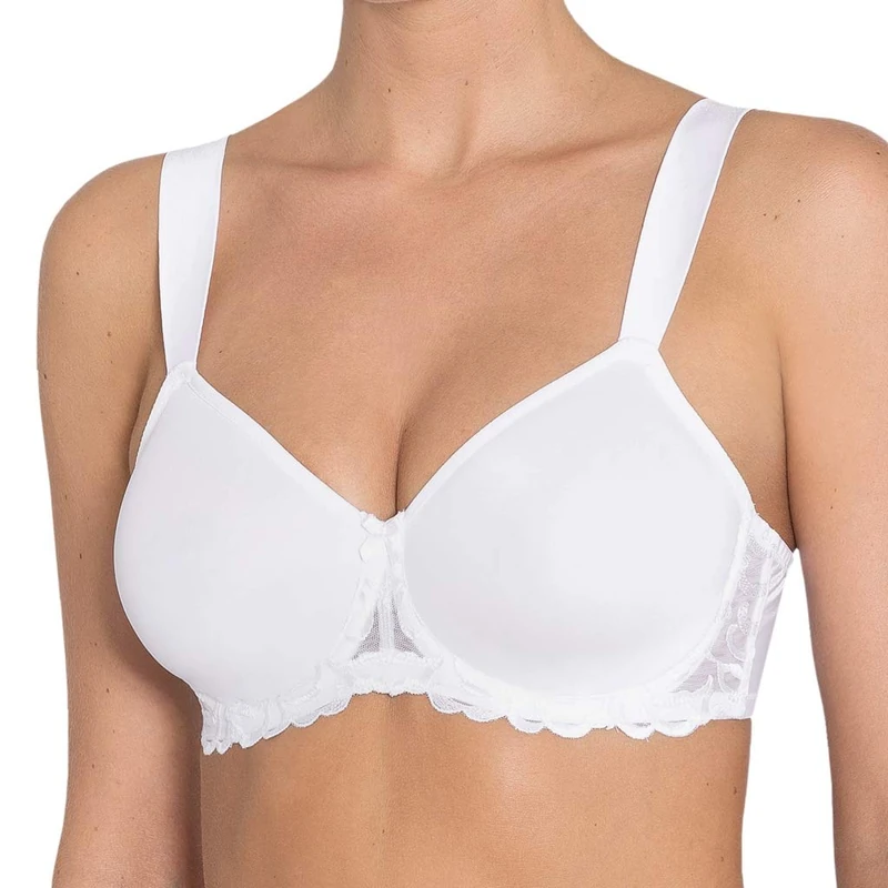 Triumph Women's Modern Finesse W01, Minimizer bra, WHITE