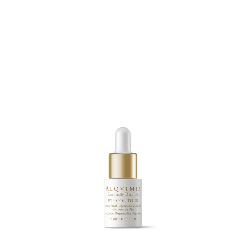 Alqvimia Essentially Beautiful Eye Contour Regenerating Night Serum, 15 ml