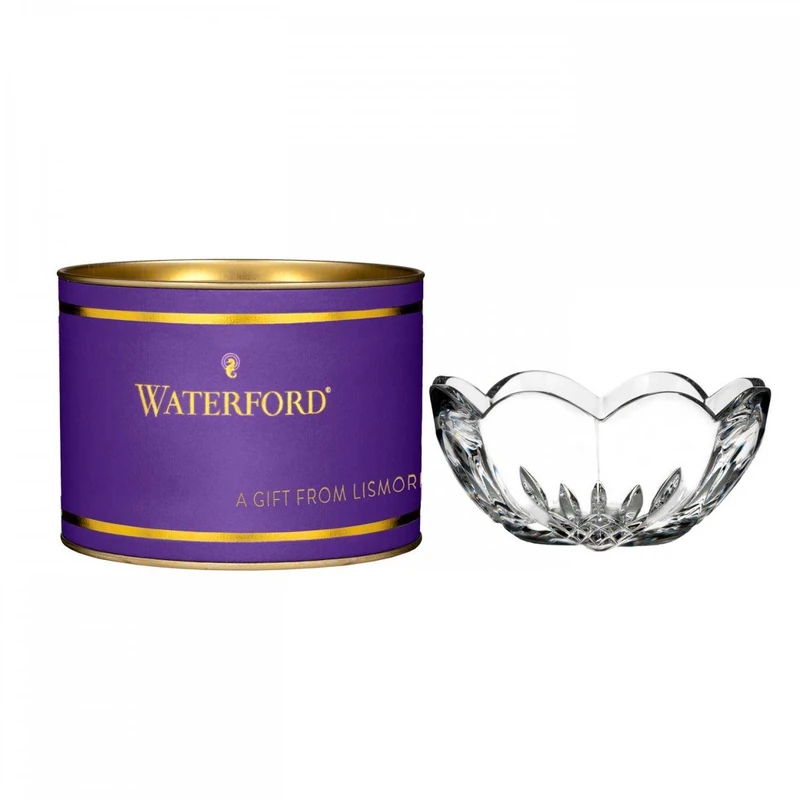 Waterford Giftology 1058330 Lismore Heart Bowl 4", Lead Crystal