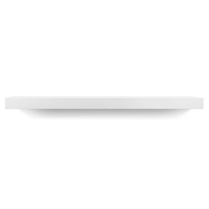 TemaHome Balda Shelf 90, Wood, Pure White (Matte), 90x22x5 cm