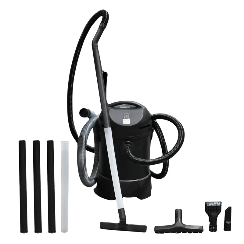 Half Off Ponds CleanSweep 1400 Pond Vacuum with a 13' Intake Suction Hose, 4 Extension Tubes, 3 Vacuum Nozzles, a 6.5 Foot Output Hose, and a Debris Collection Bag