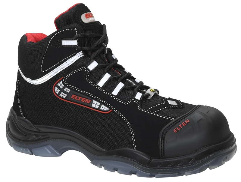 Elten EL-766771_41 Safety Shoes, Black-Grey, 41 Size