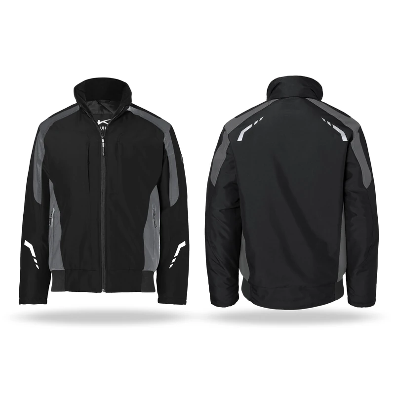 Kubler 13675229-9997-S Size Small "Classiq" Weather Jacket - Black/Anthracite