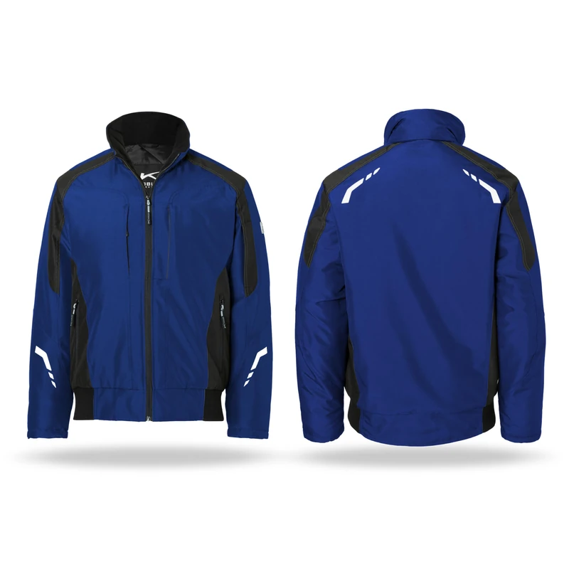 Kubler 13675229-4699-M Size Medium "Classiq" Weather Jacket - Cornflower Blue/Black