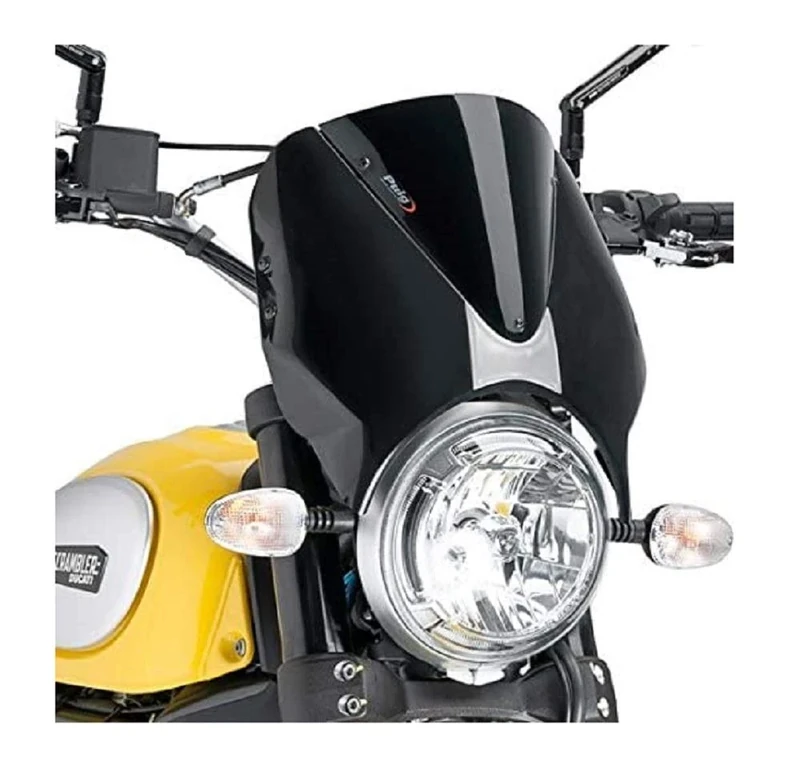 Puig Ducati Scrambler Wind Shield Icon 15 – 16 Black