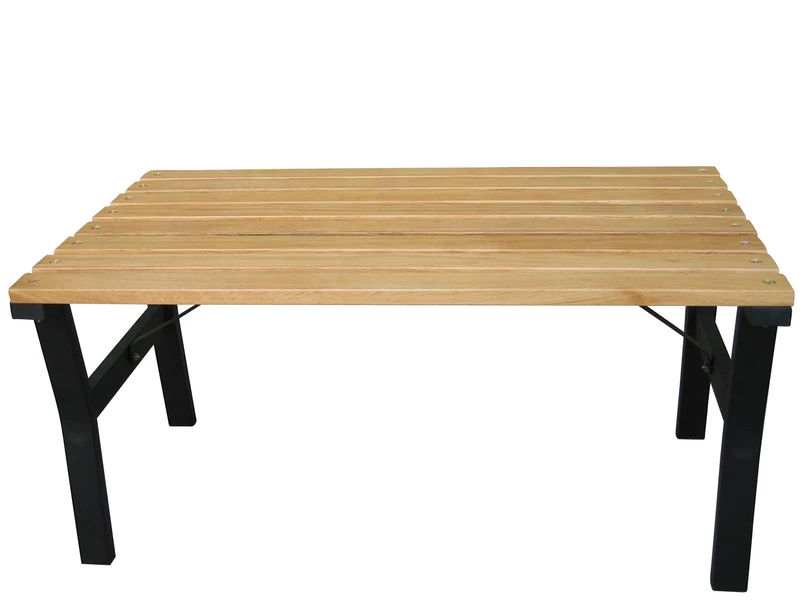 Home Table; wood, Charcoal
