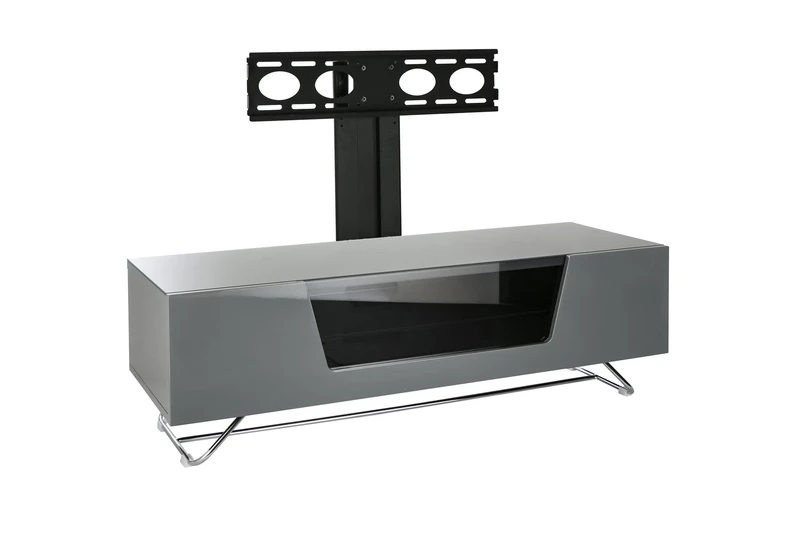 Alphason Chromium 2 1200 TV Cabinet & Bracket - Grey