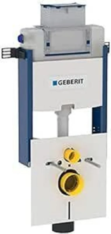 Geberit 110010001 Kombiflex Element for Wall-Mounted Toilet 98 cm (with Omega Cistern 12 cm, 2 Flushing, Mounting Depth Adjustable)