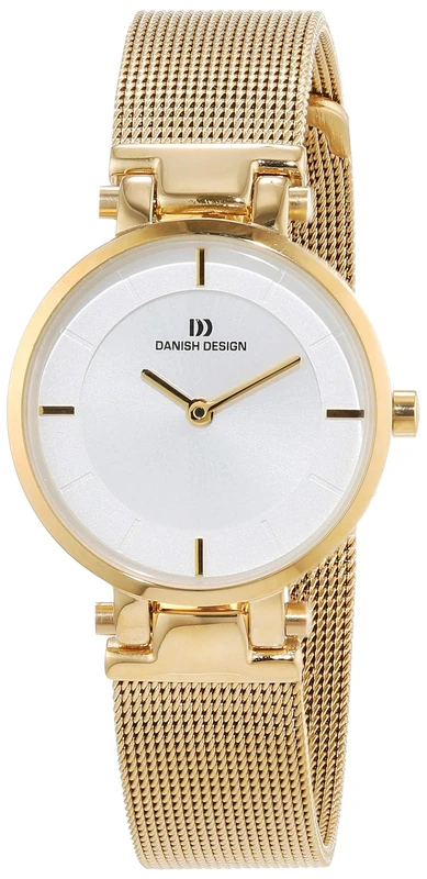 Danish Design IV65Q1089 Women's Analogue Quartz Watch, Gold