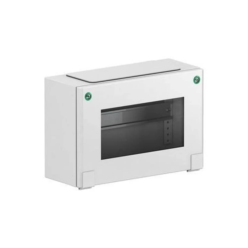 Schneider Electric nsysbmb206012 Metal Hinged Box with Clear Cover 200 x 600 x 120 IP55 IK08 RAL7035