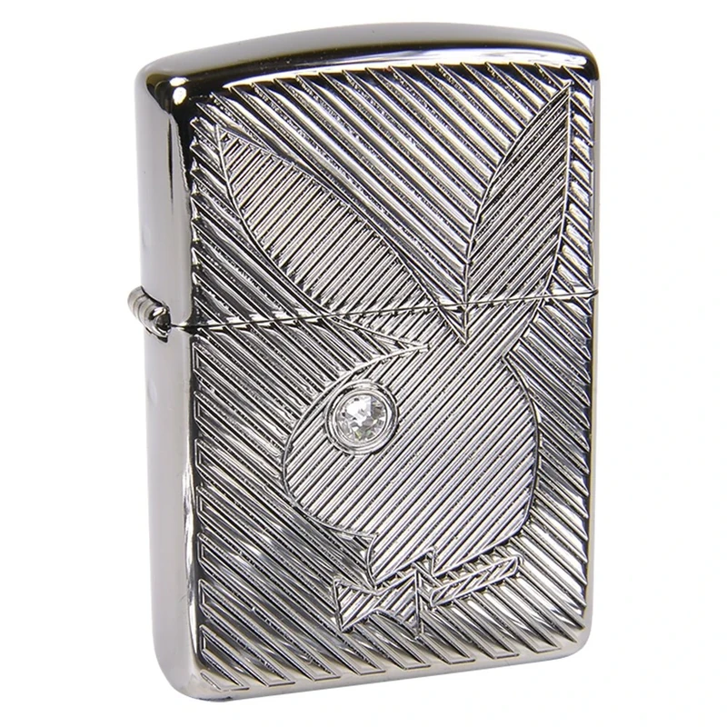 Zippo Lighter, Brass, Silver, One Box,28963
