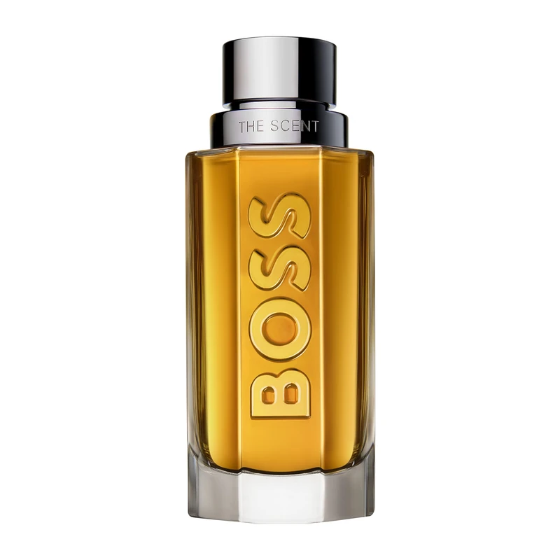 BOSS The Scent - Eau de Toilette for Him - Ambery & Woody Fragrance With Notes Of Ginger, Maninka Fruit, Leather Accords - Medium Longevity - 50ml