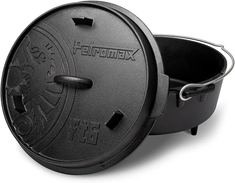 Petromax Fire Pot ft6, no feet, flat base (Dutch Oven)
