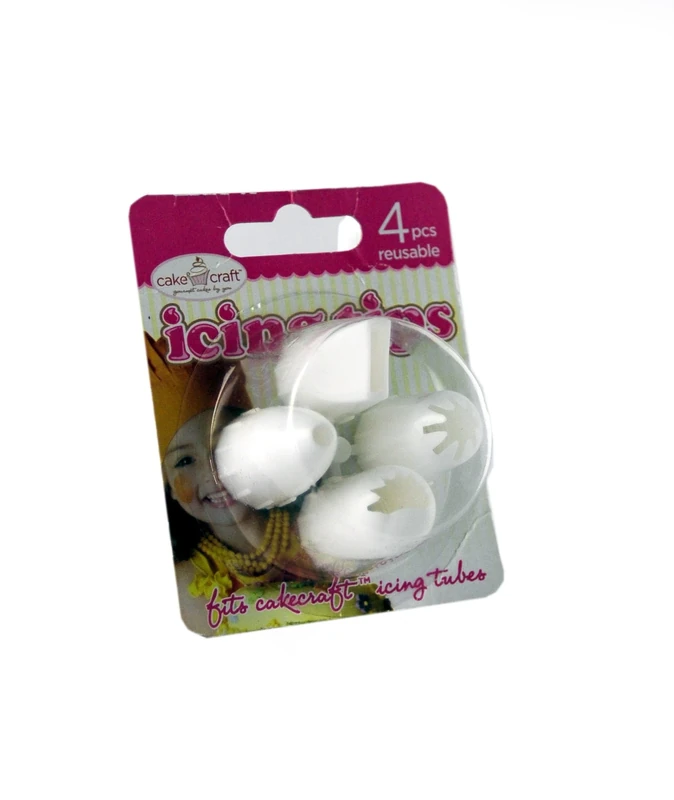 Cake craft Icing Tips Set of four