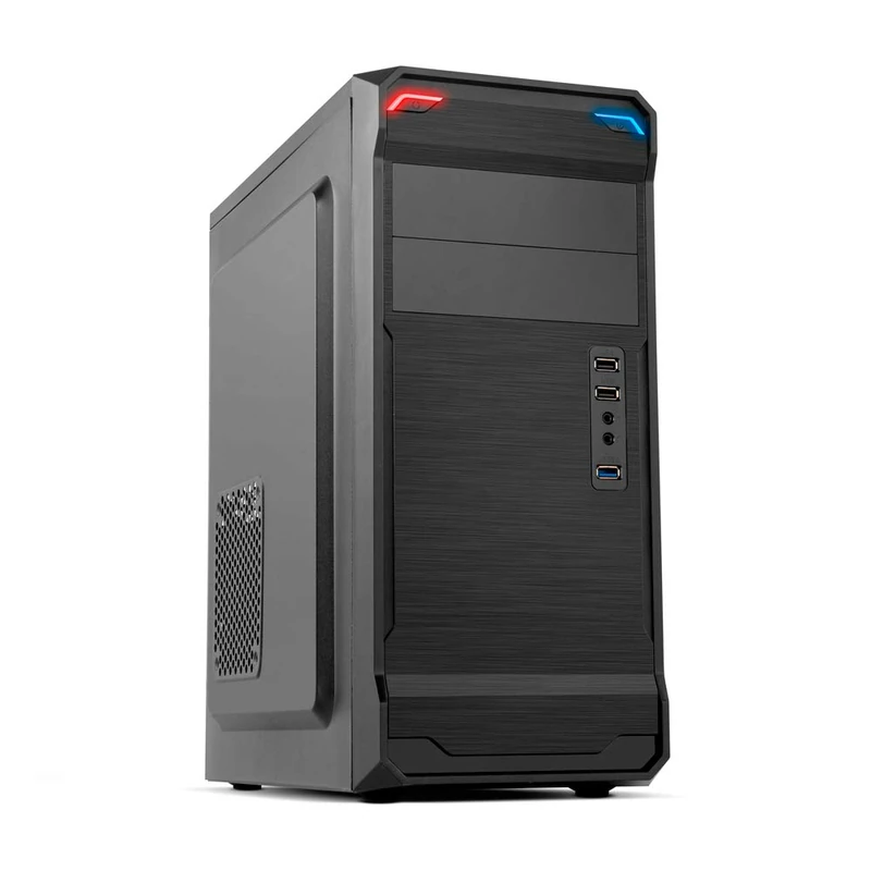 NOX Kore - Computer Case (Midi-Tower, PC, Plastic, SPCC, Top, 12 cm, 120, 140 mm)