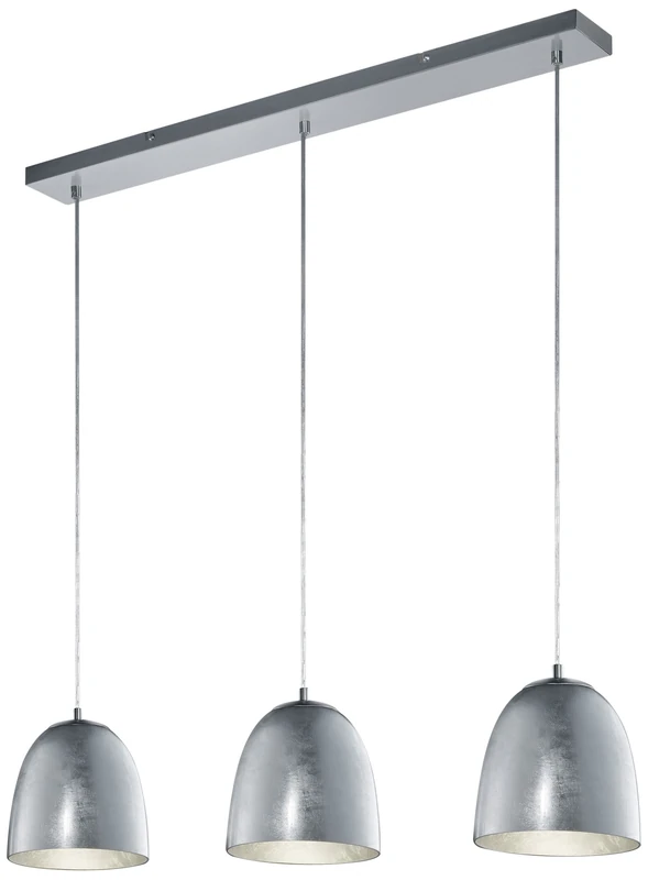 Trio Leuchten Pendant lamp, Metal, E14, Silver