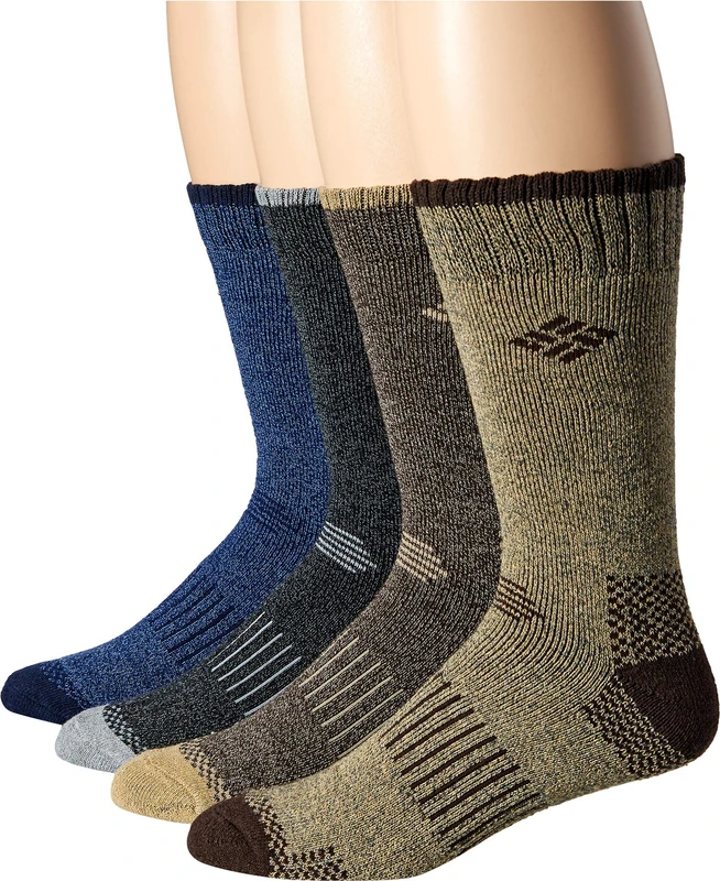 Columbia Moisture Control Crew Sock 4 Pack - Large - Image 1