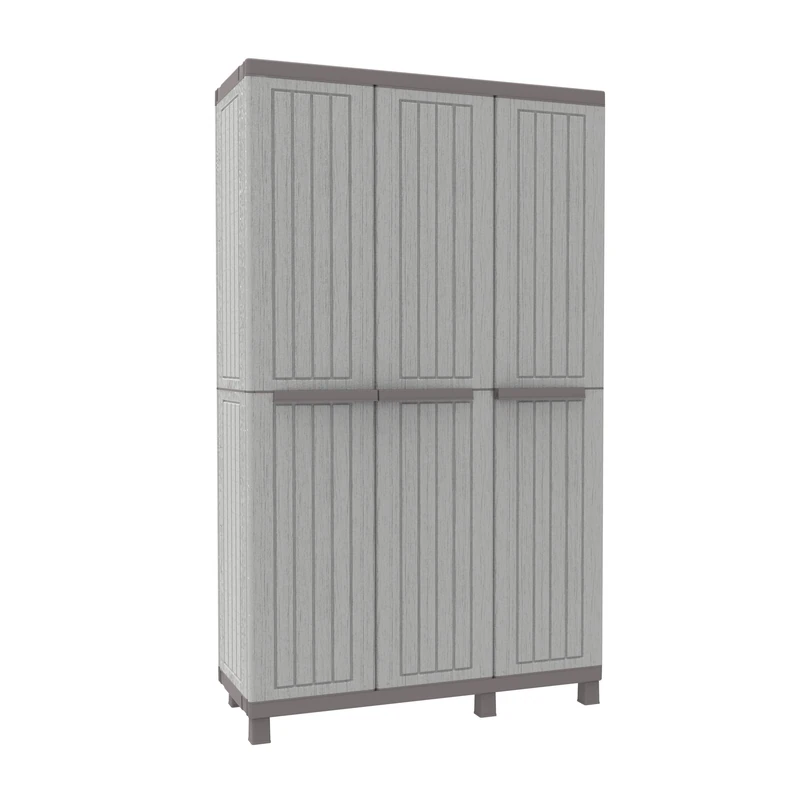 Terry C-Wood 1102720 - Tall Cabinet in 3-Door Plastic - 102 x 39 x 170 cm - Image 1