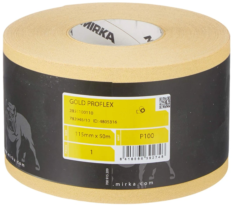 Mirka 2851100110 Gold Proflex Roll P100 115 MM x 50 M