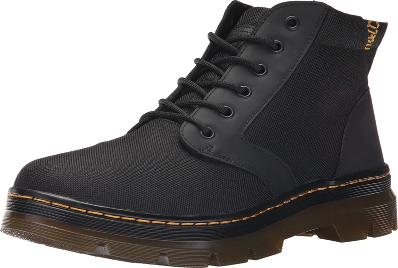 Dr. Martens Unisex Bonny Classic Boots, Black Black Extra Tough Nylon and Black Rubbery 001, 9 UK