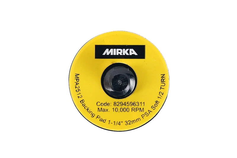 Mirka 8294596311 Quick Lock Backing Pad PSA Soft, 32 mm 10 per Pack