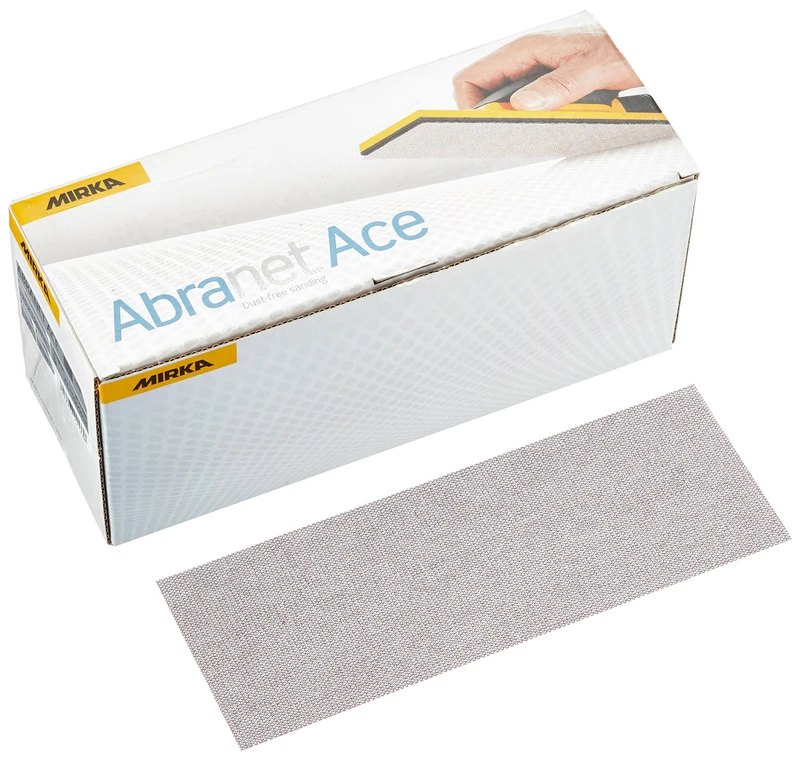 Mirka 15005018 Abranet Ace grip P180, 70 mm x 198 mm, 50 per pack
