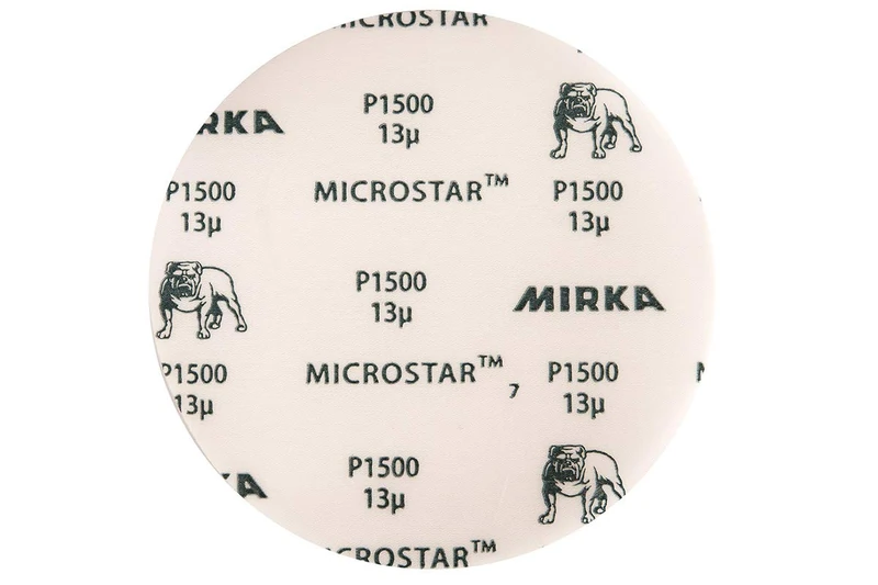 Mirka FM62205094 Microstar Grip P1500, 150 MM 50 per Pack