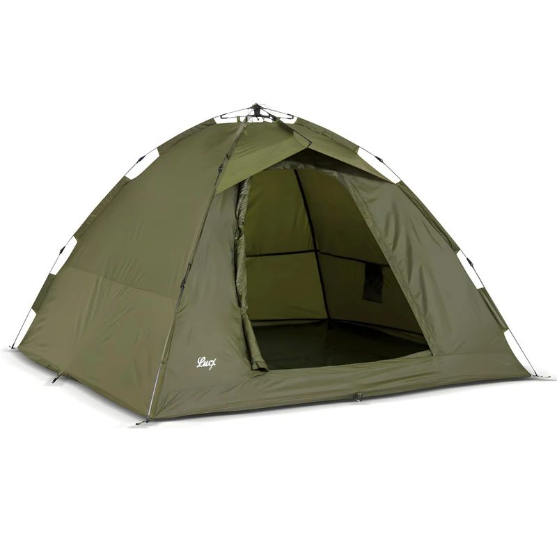 Lucx® Jig Zuck Tent, Fishing Tent, 1-2 Man Bivvy, 1-2 Man Carp Tent, Camping Tent, Second Tent, Quick Assembly Tent