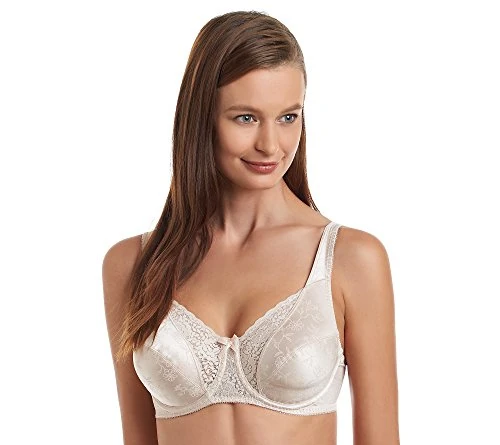 Playtex womensSecrets Love My Curves Signature Floral Underwire Full Coverage Bra #4422 Bra - EGV - 40B