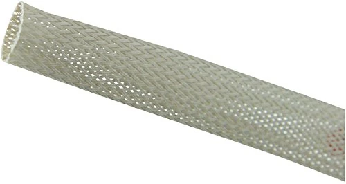 PRO POWER Expandable Braided Sleeving Grey 19-32mm, 25m Reel – PET Polyester
