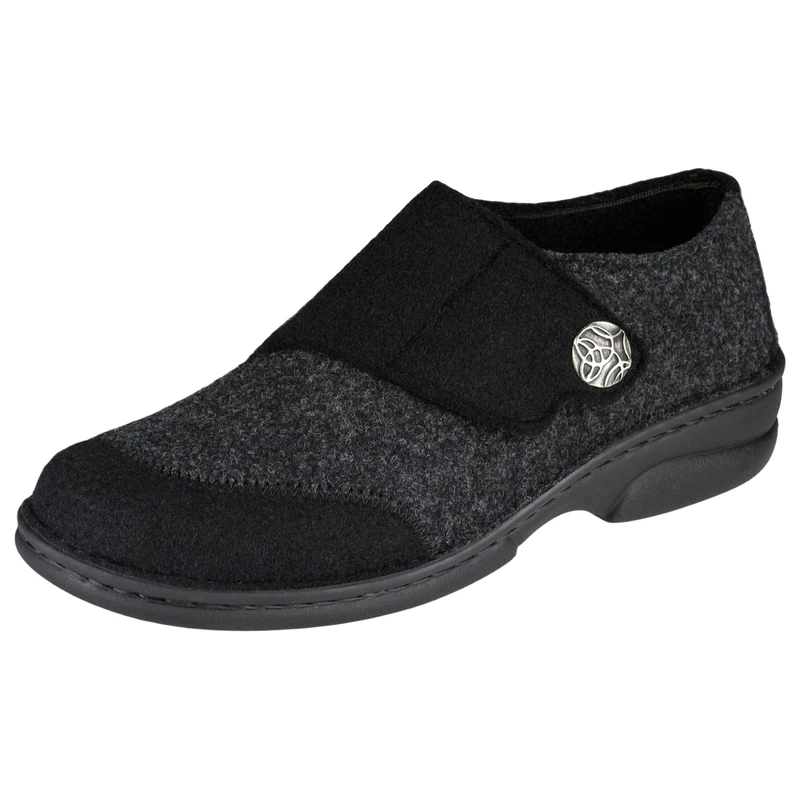 Berkemann Jarla, Women’s Low-Top Slippers, Black (schwarz Patch 025), 8 UK - Image 1