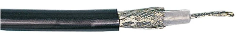 RG-58 C/U Coaxial Cable Black 100m Reel