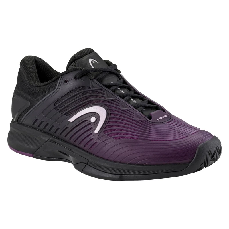 HEAD Women's Revolt Pro 4.5 Tennis Shoes Black Plum